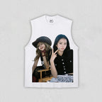 blackpink jisoo & lisa TEE