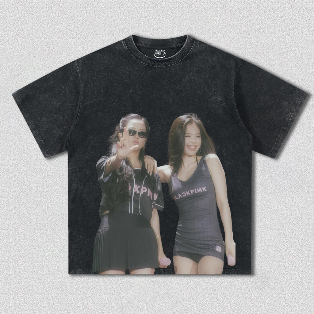 T-shirt Blackpink JENNIE &amp; Jisoo