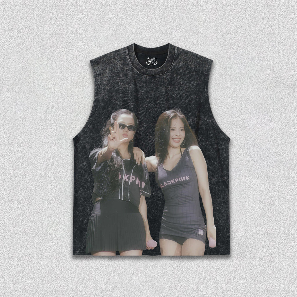 T-shirt Blackpink JENNIE &amp; Jisoo