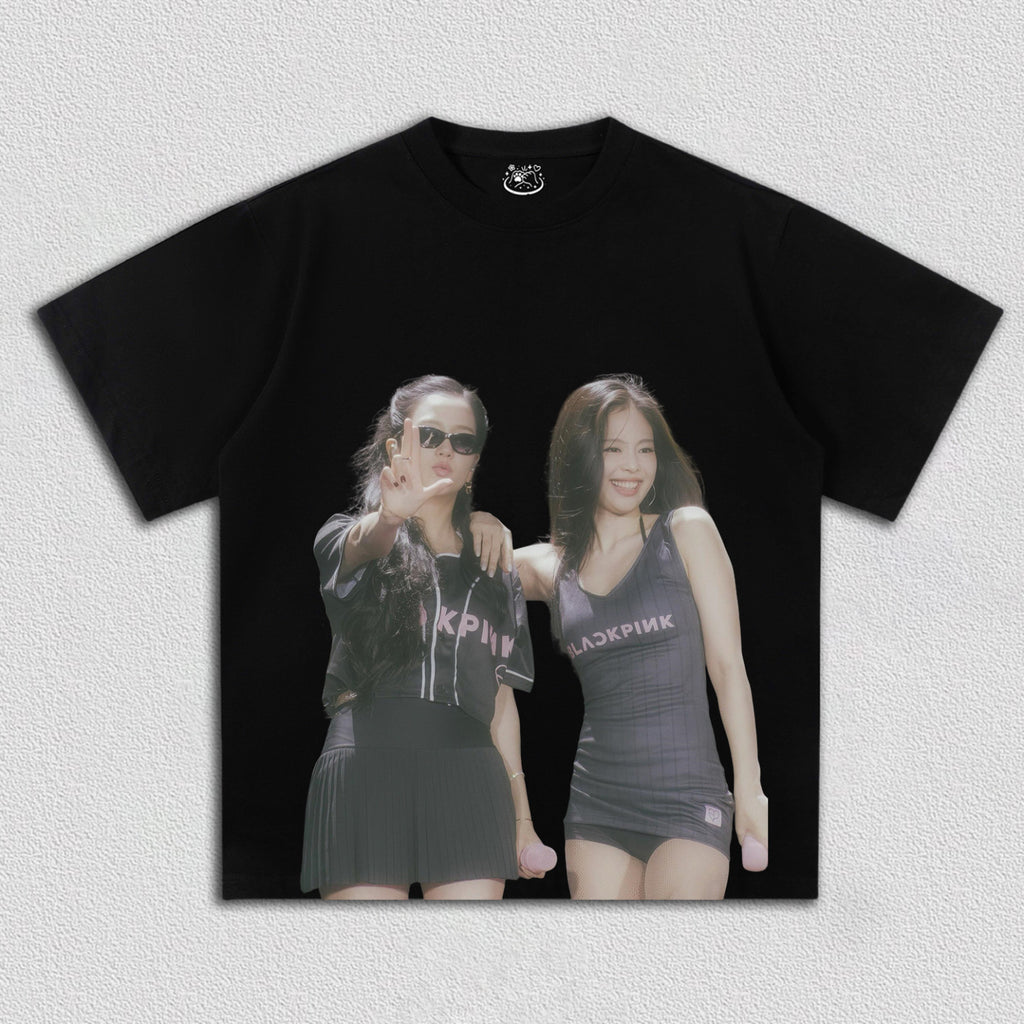 T-shirt Blackpink JENNIE &amp; Jisoo