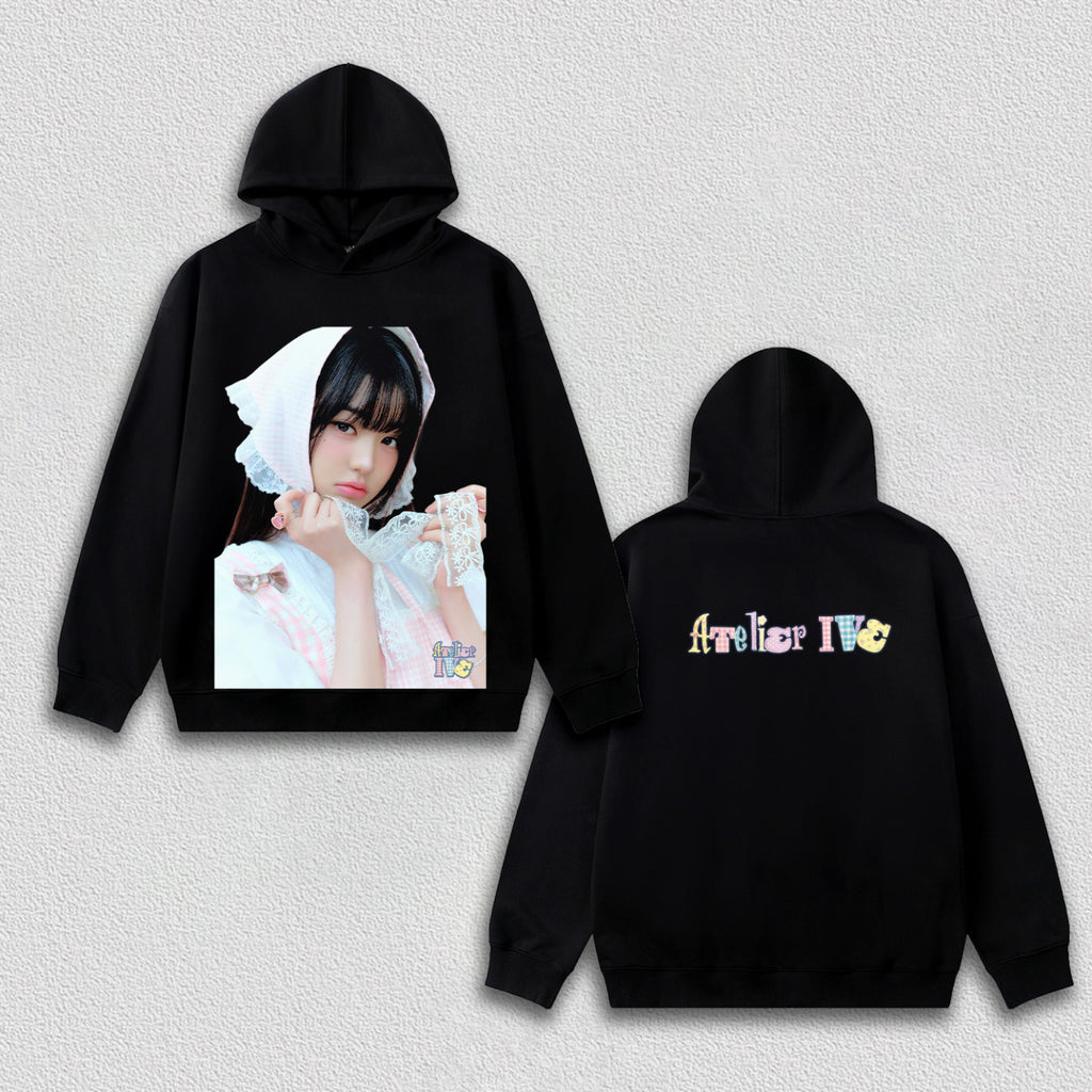 ATELIER IVE  An Yu-jin HOODIES