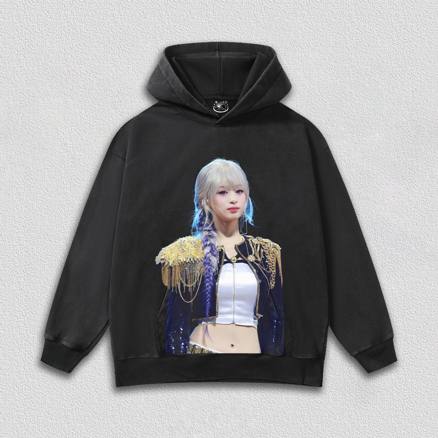 Golden-BABYMONSTER Ahyeon-1 HOODIES
