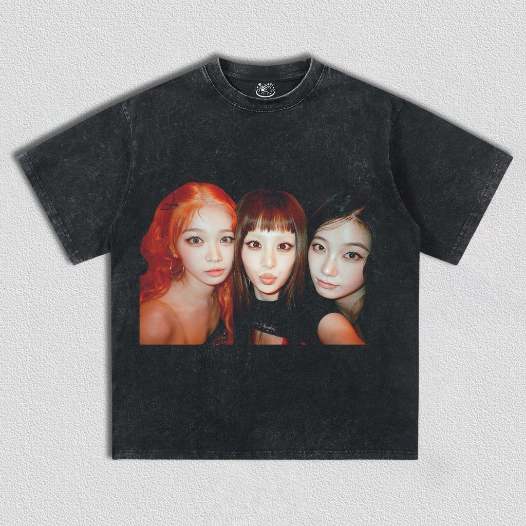 Chaewon Kazuha  Yunjin TEE
