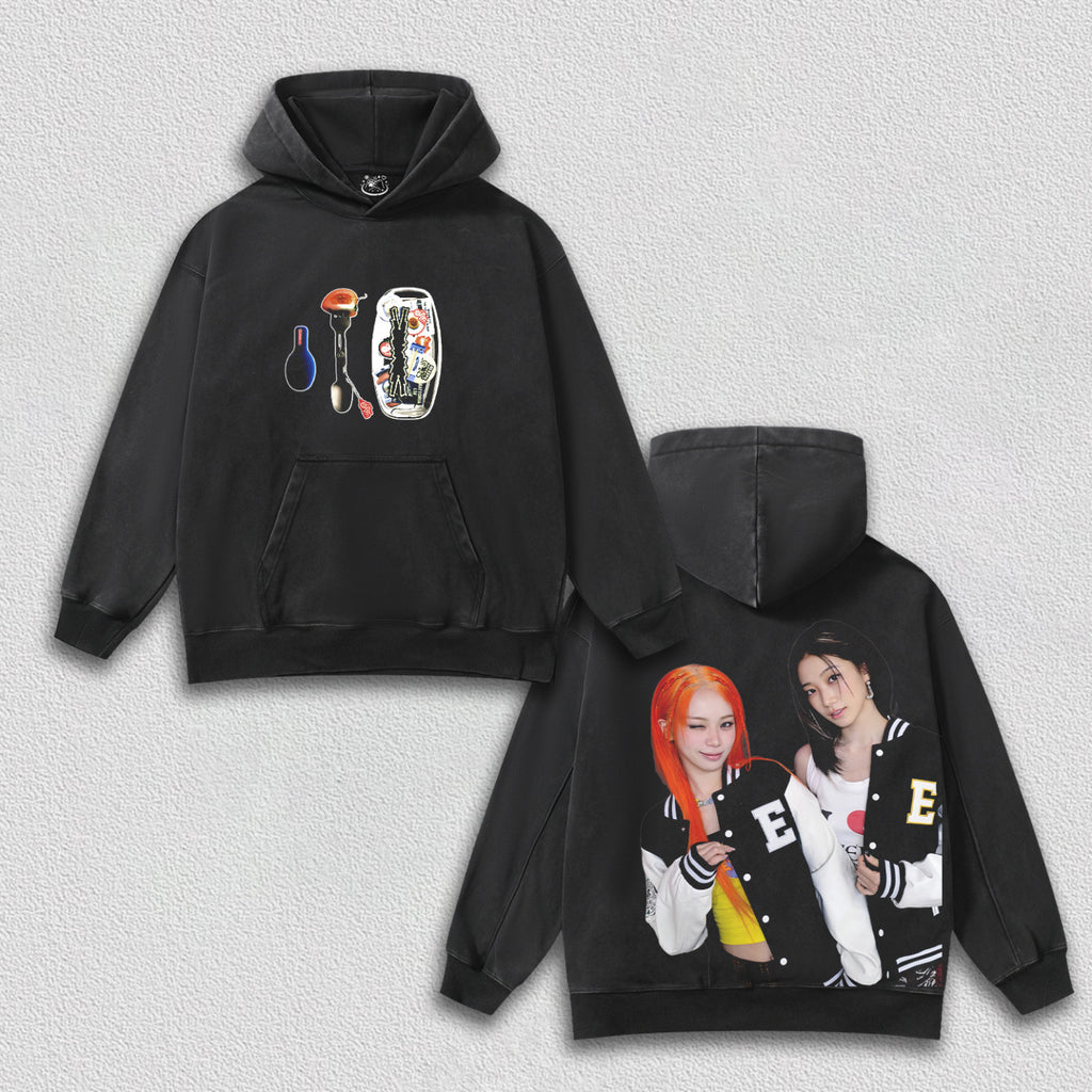 LE SSERAFIM KAZUHA and CHAEWON