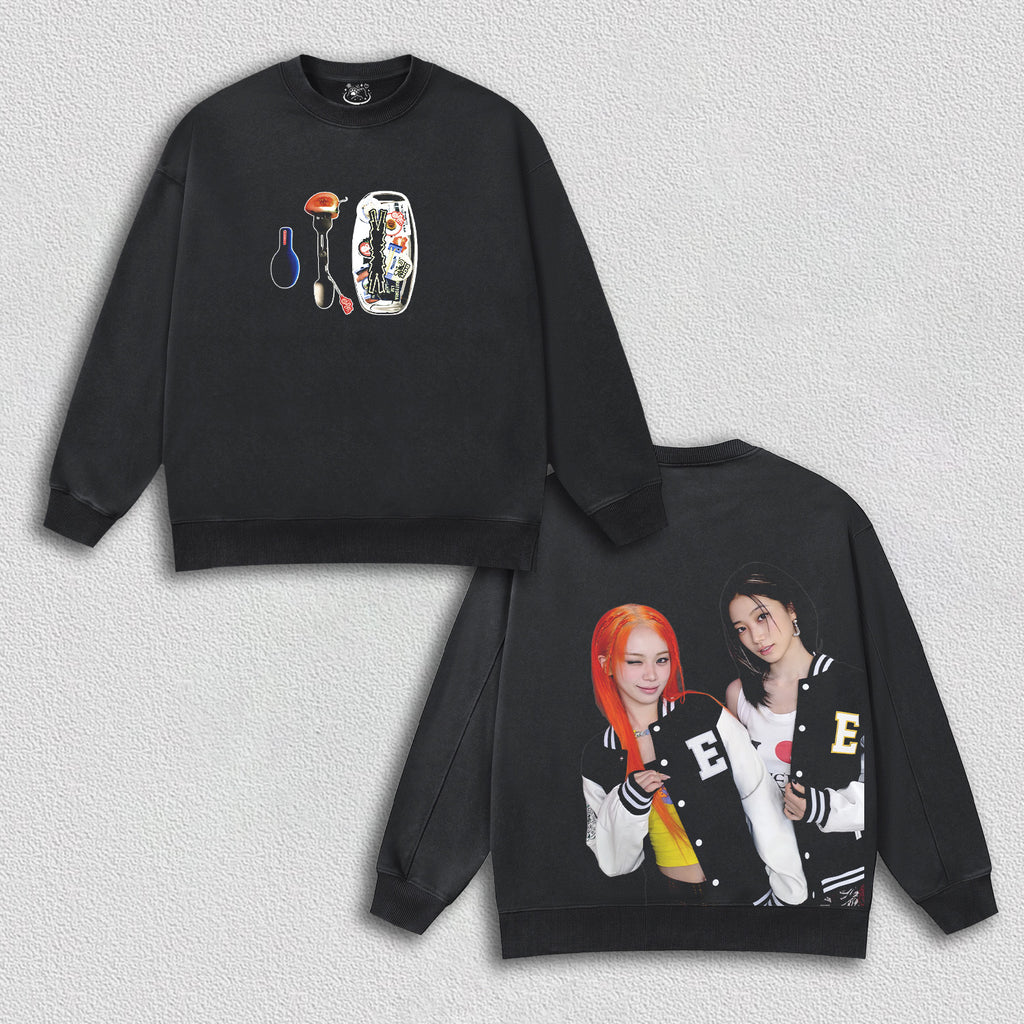 LE SSERAFIM KAZUHA and CHAEWON