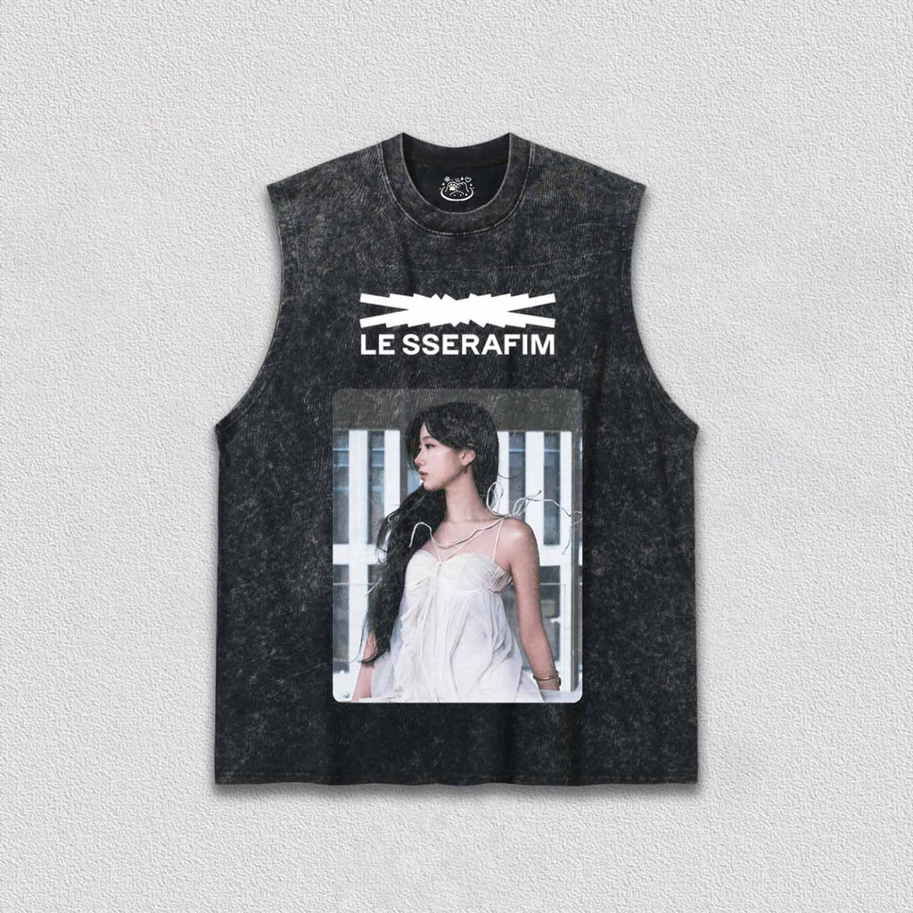 LE SSERAFIM Kazuha TEE