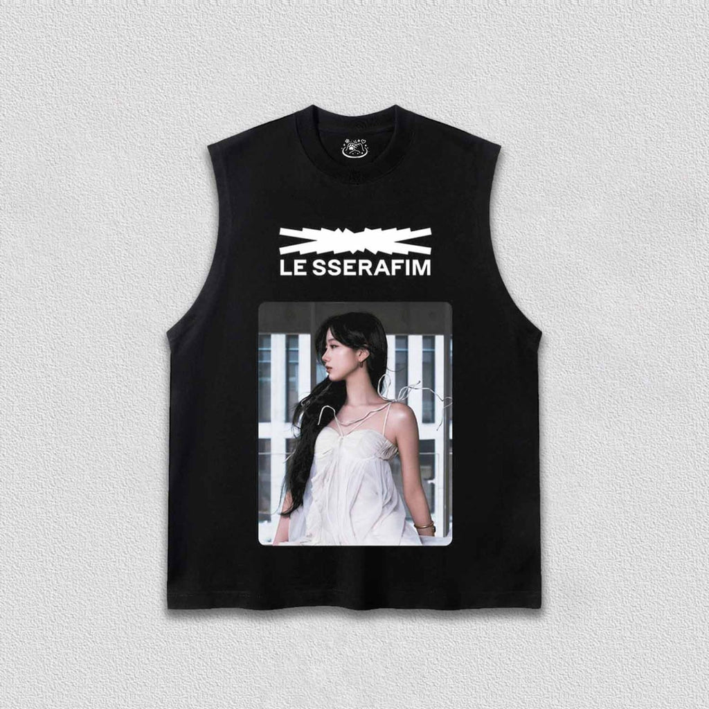 LE SSERAFIM Kazuha TEE