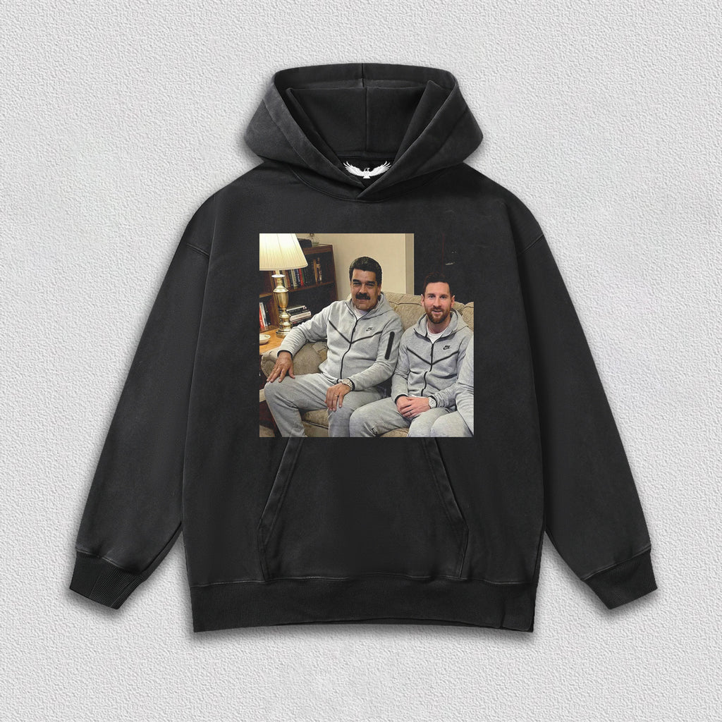 Nicolás Maduro & Lionel Messi  TEE &SWEAT &HOODIE