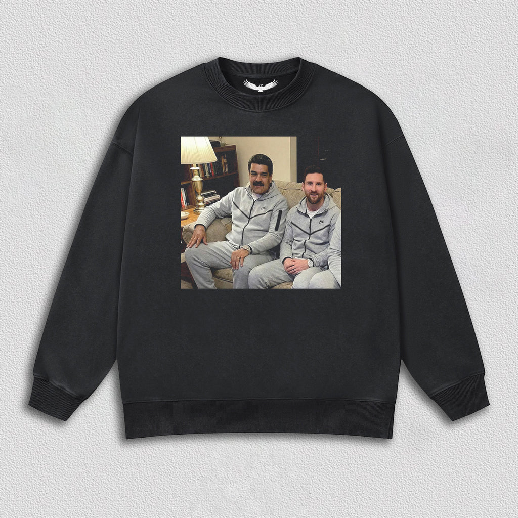 Nicolás Maduro & Lionel Messi  TEE &SWEAT &HOODIE