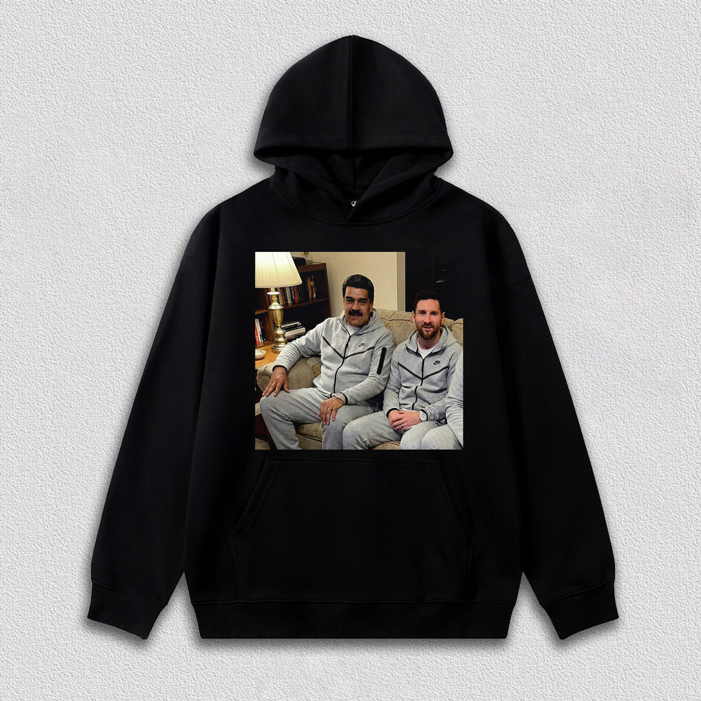 Nicolás Maduro & Lionel Messi  TEE &SWEAT &HOODIE