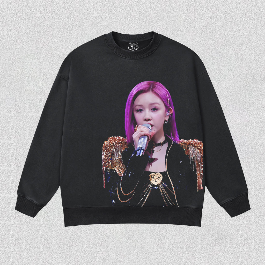 Golden-BABYMONSTER PHARITA HOODIES