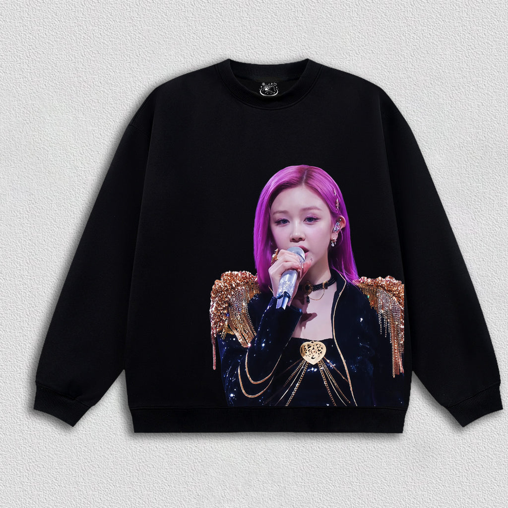 Golden-BABYMONSTER PHARITA HOODIES