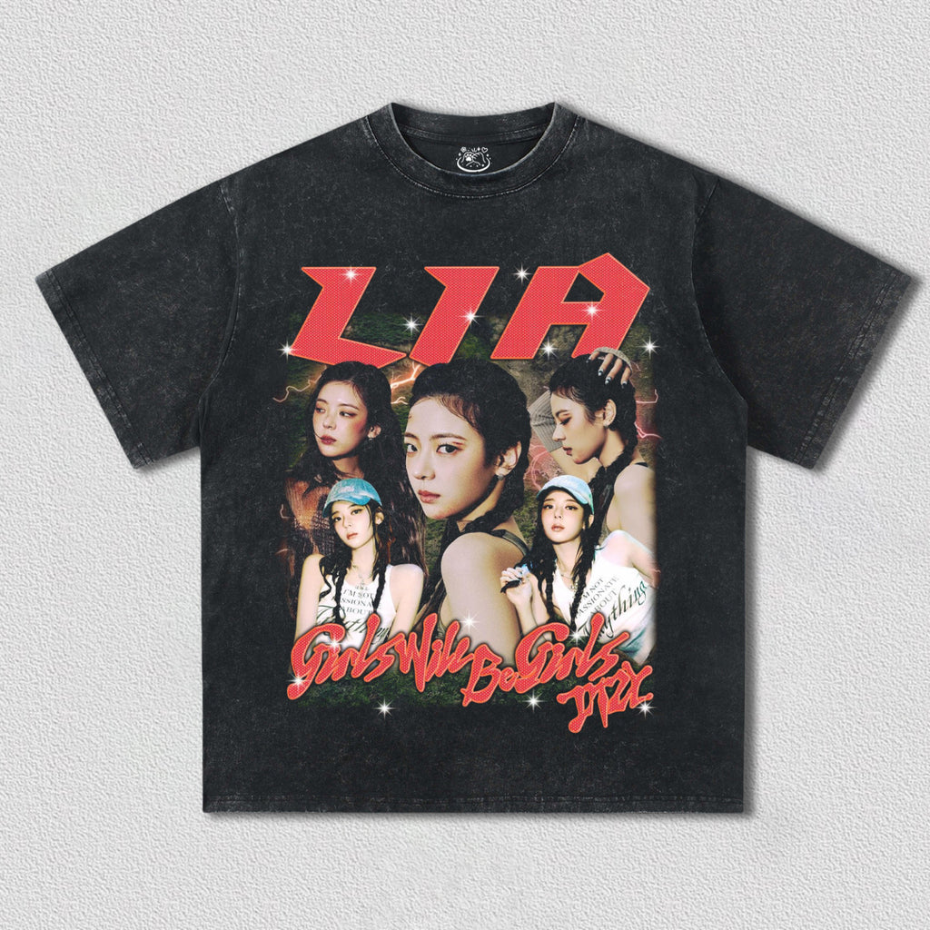 Retro Lia Itzy T-shirt