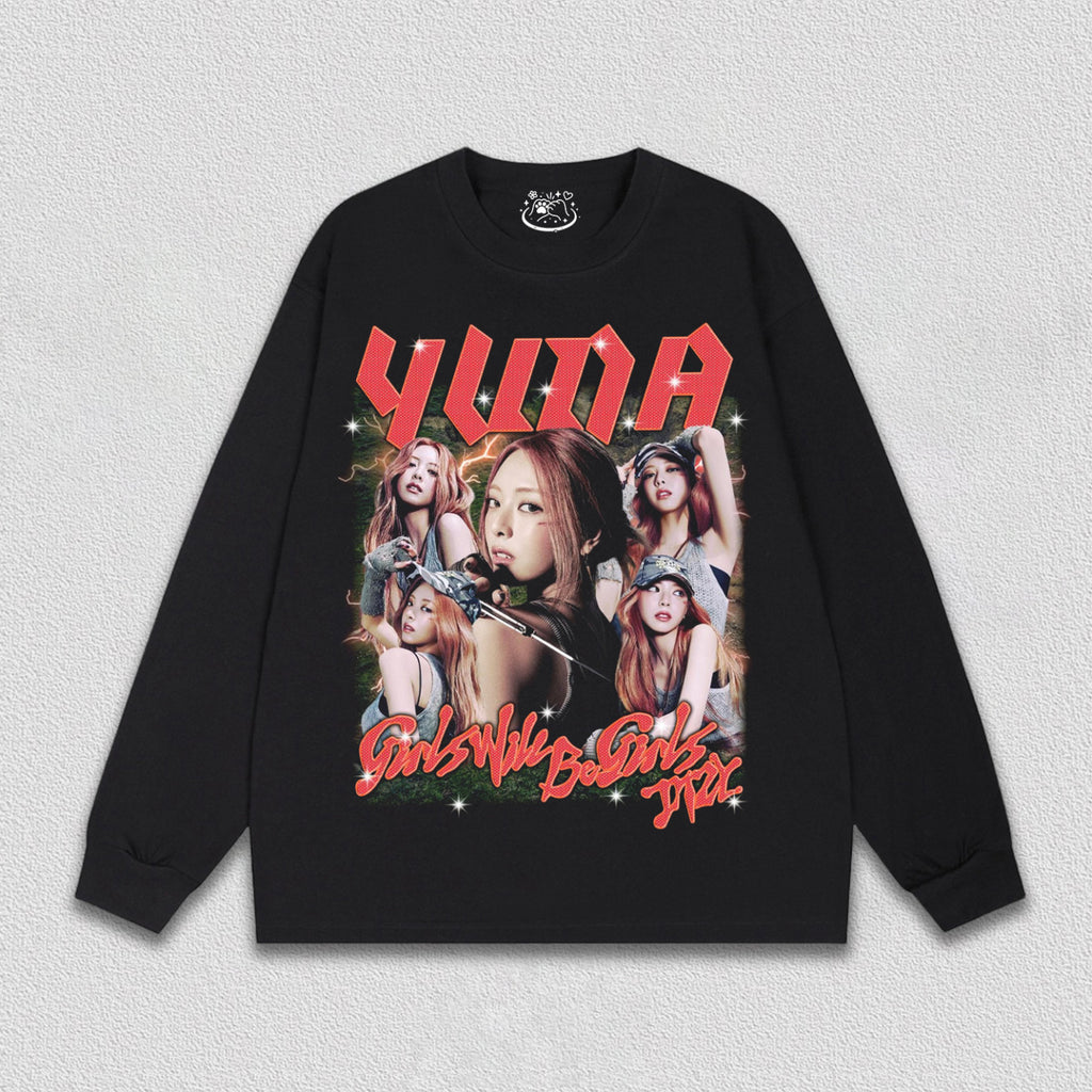 Retro Yuna Itzy T-shirt