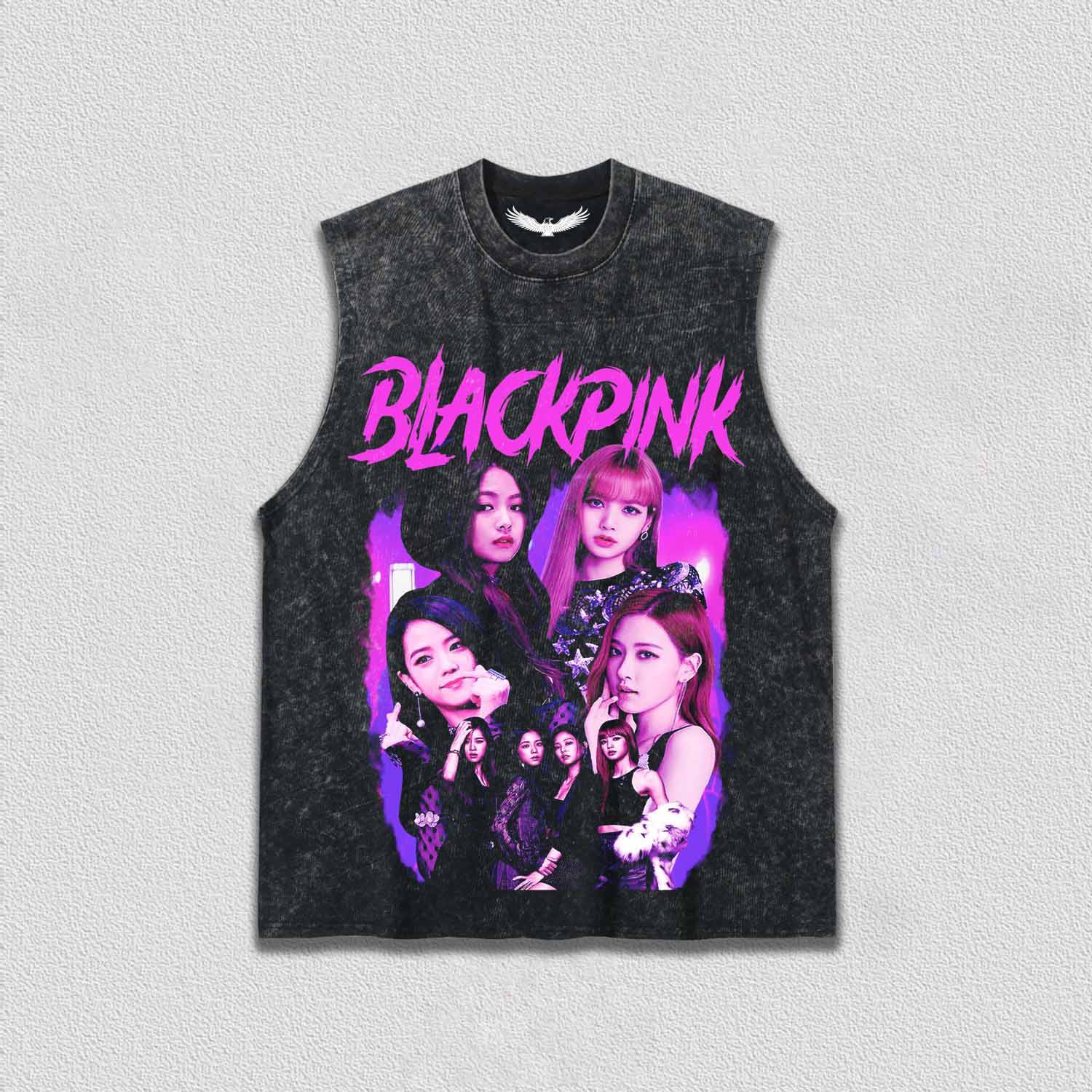 VINTAGE TANK TOP | BLACK PINK 7.17