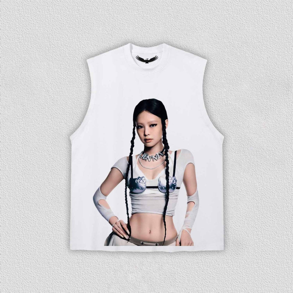 VINTAGE TANK TOP | Jennie Kim K10