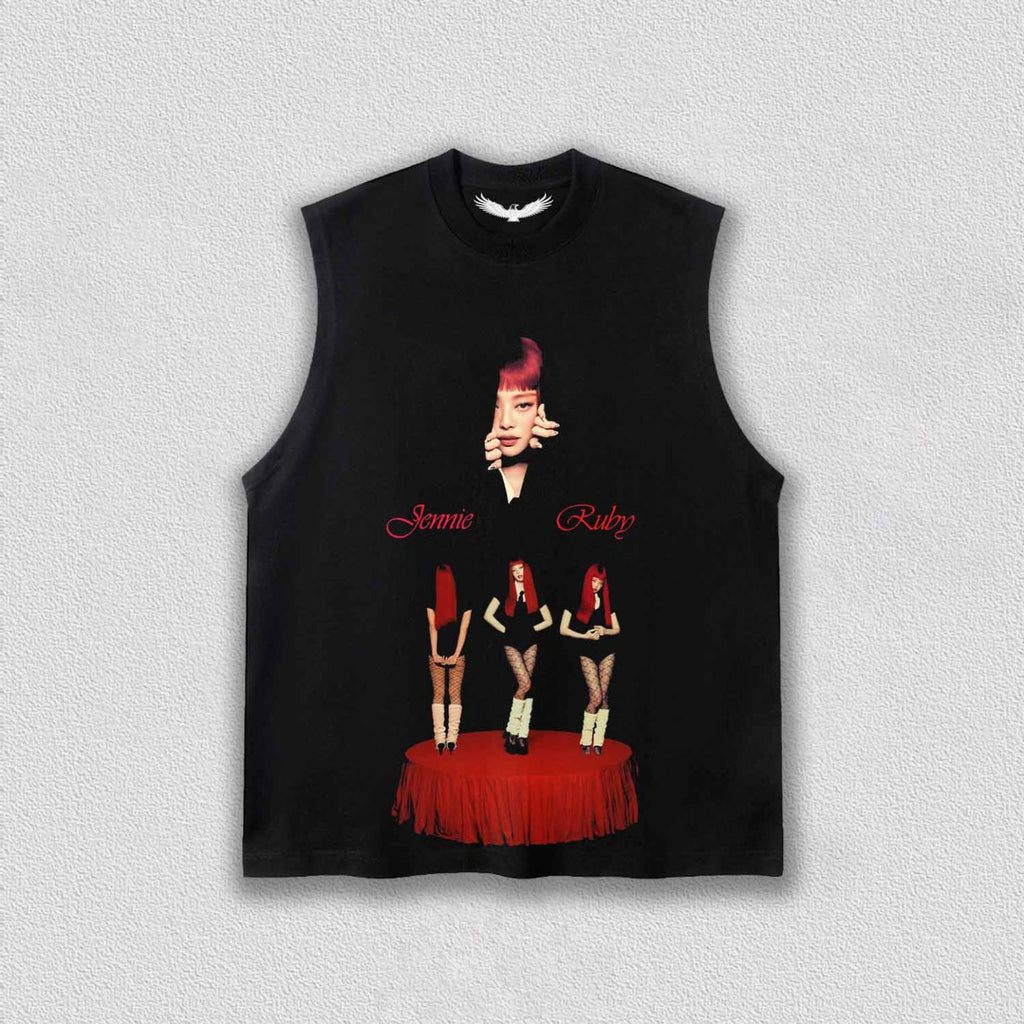 VINTAGE TANK TOP | Jennie Kim K2