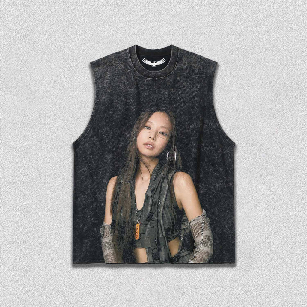 VINTAGE TANK TOP | Jennie Kim K3