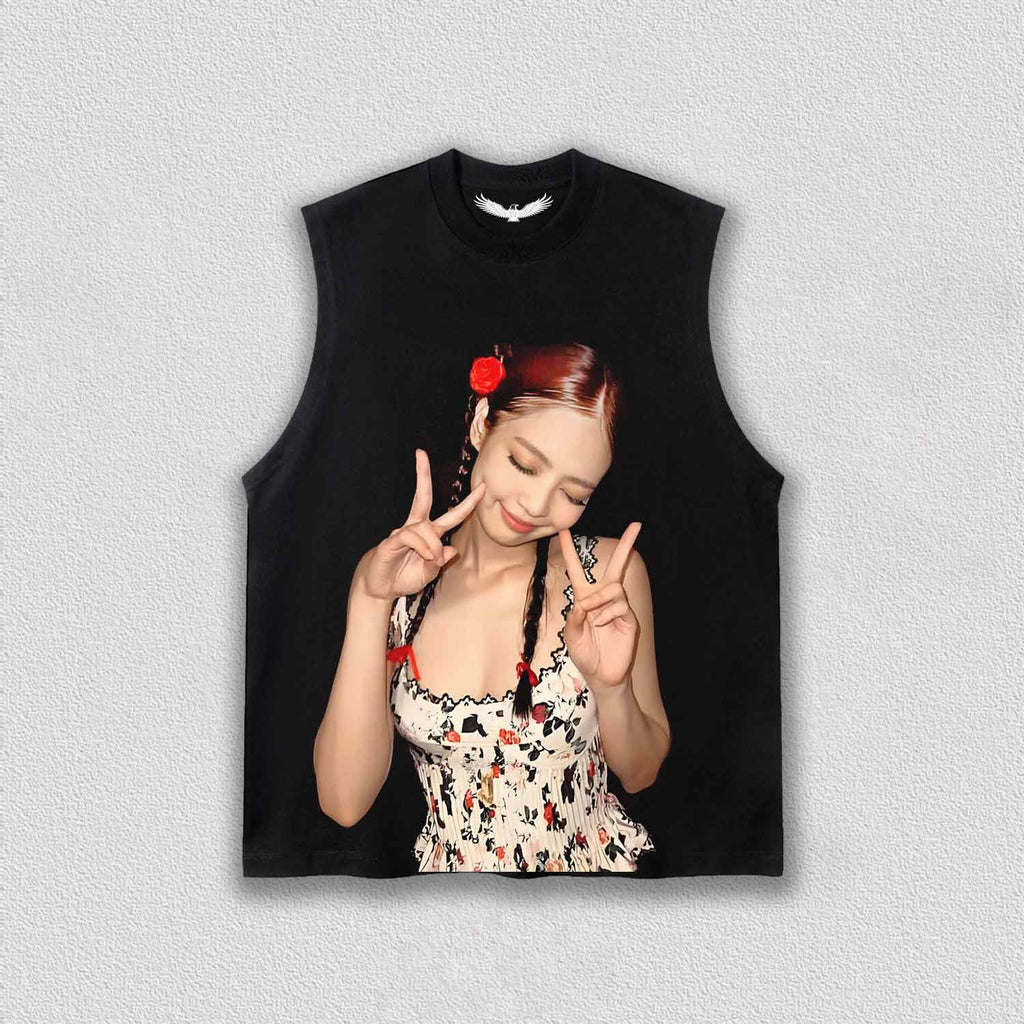 VINTAGE TANK TOP | Jennie Kim K4
