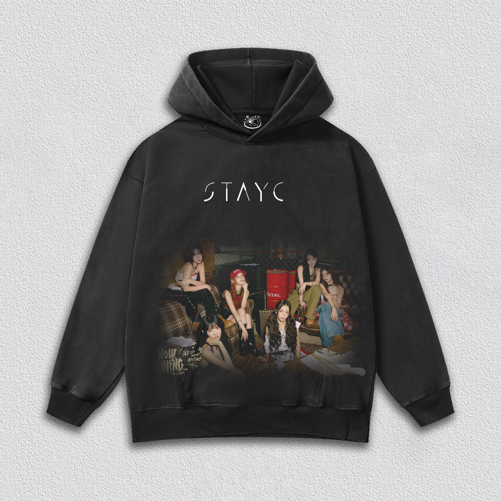 STAYC Now Tuning 111.2 MHz-1 HOODIES
