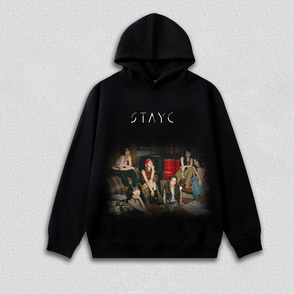 STAYC Now Tuning 111.2 MHz-1 HOODIES