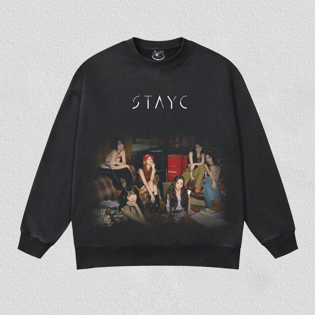 STAYC Now Tuning 111.2 MHz-1 HOODIES