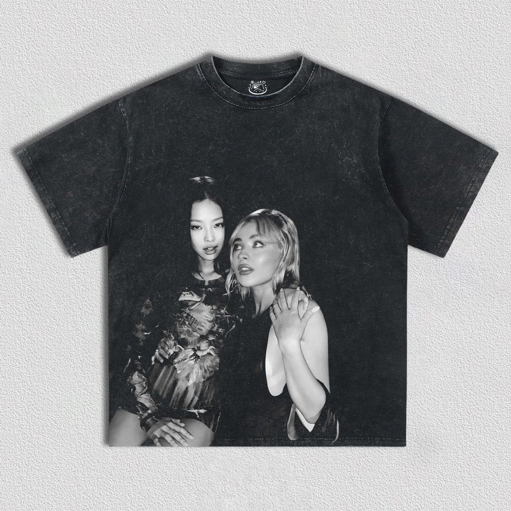 Sabrina Carpenter and Jennie TEE