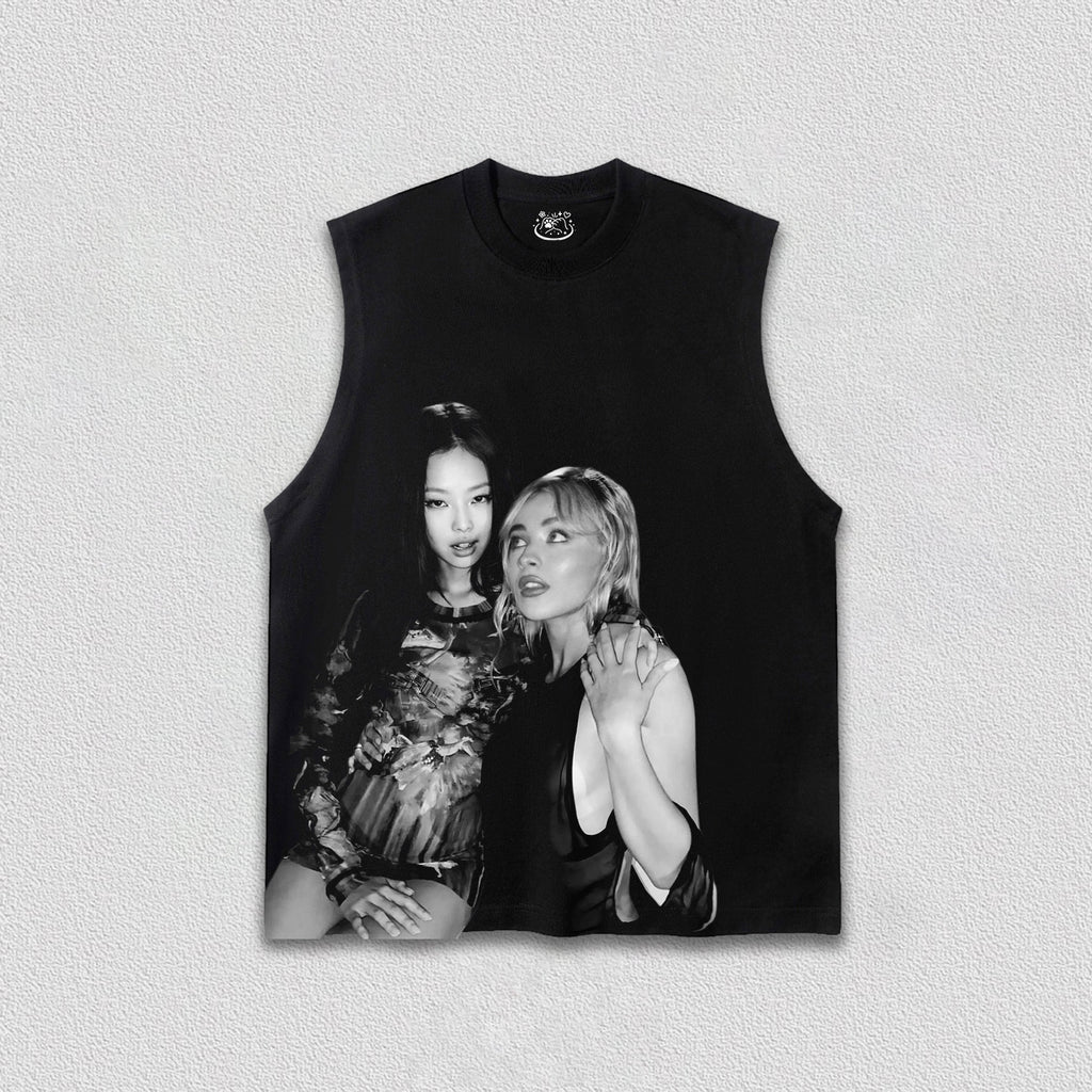 Sabrina Carpenter and Jennie TEE