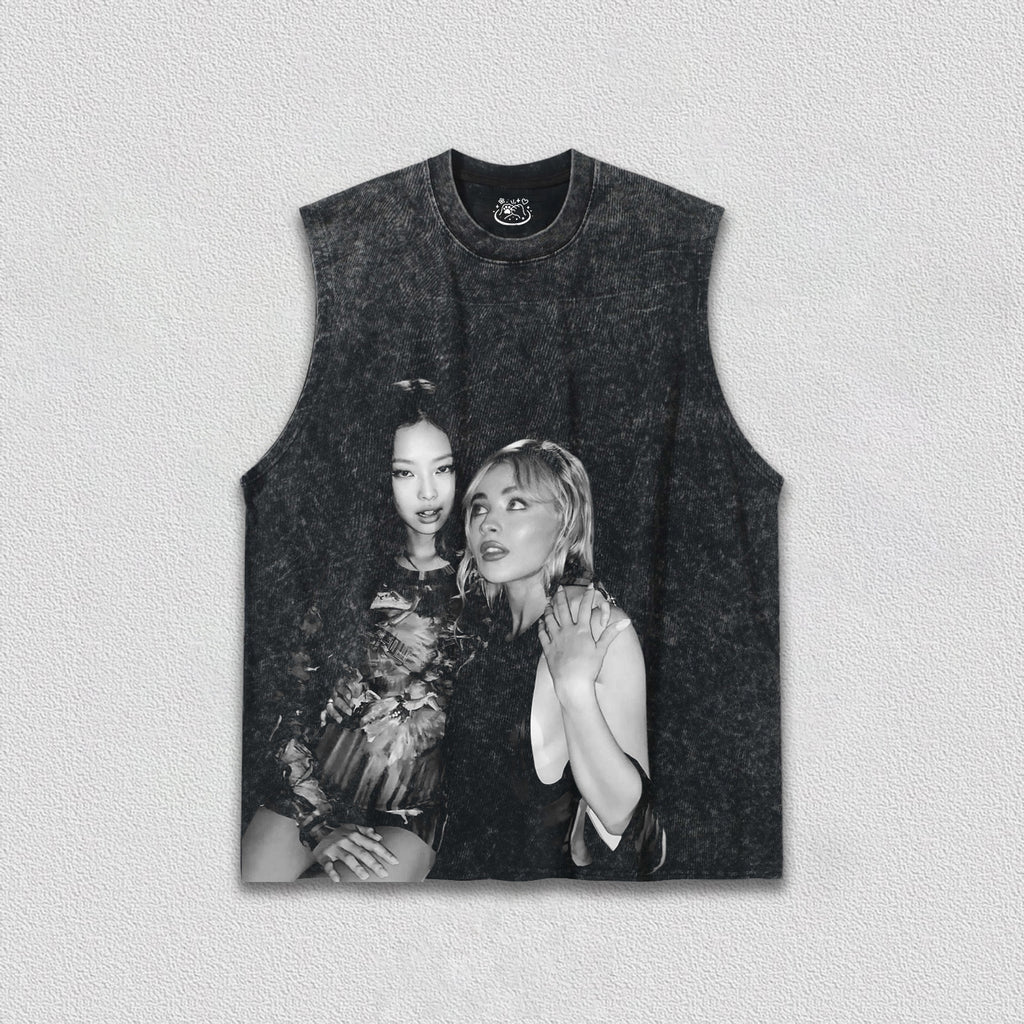 Sabrina Carpenter and Jennie TEE