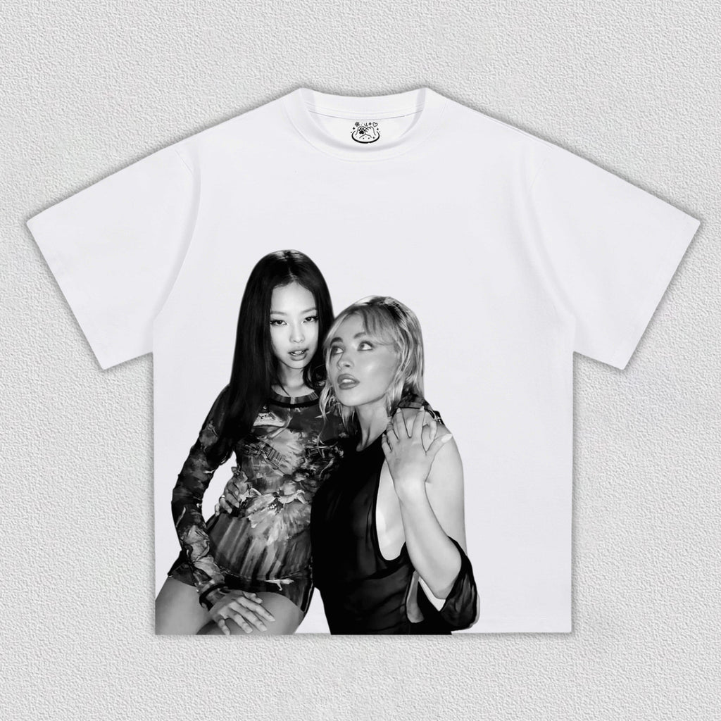 Sabrina Carpenter and Jennie TEE