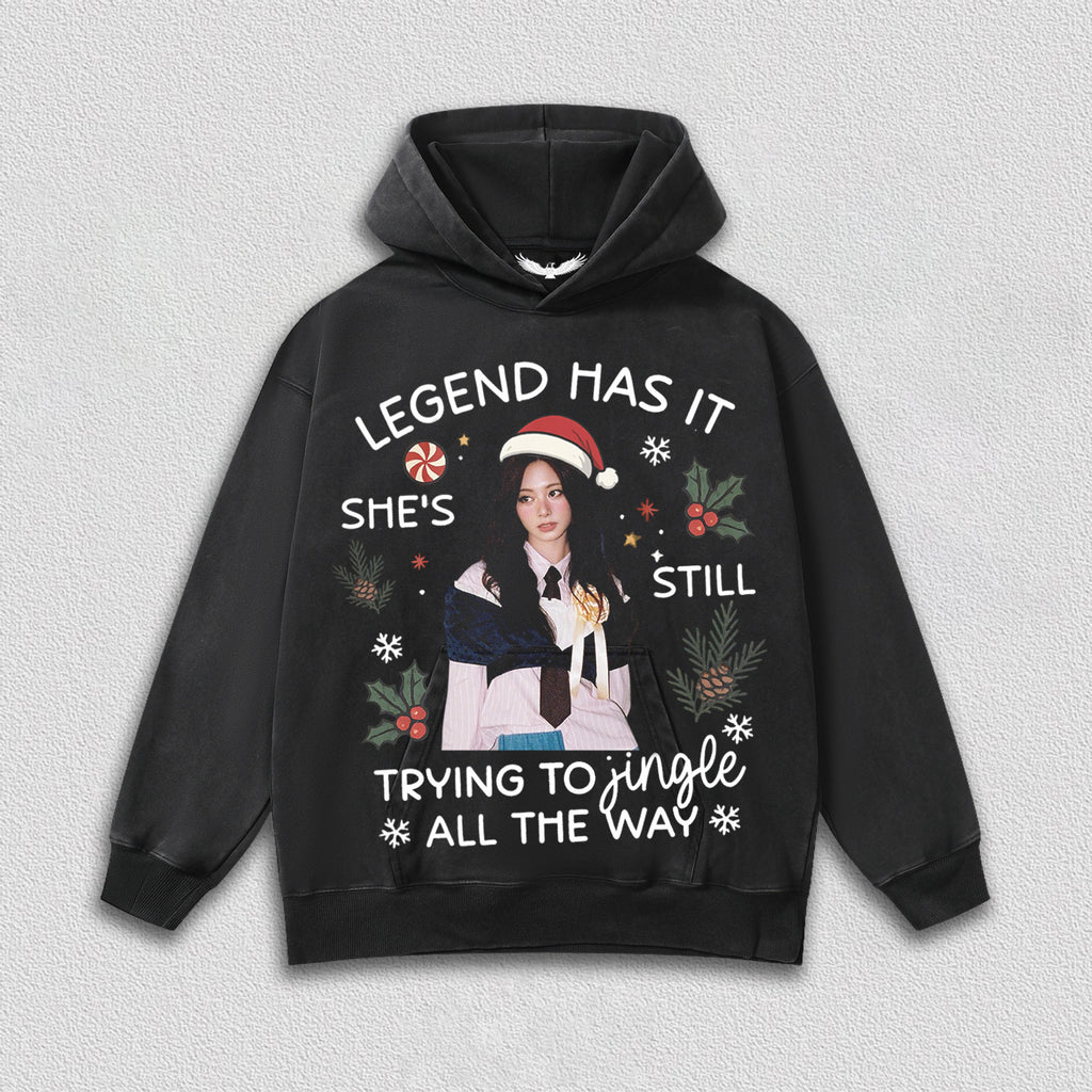 CHRISTMAS Twice Tzuyu HOODIES