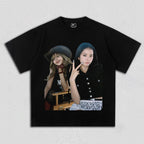 blackpink jisoo & lisa TEE