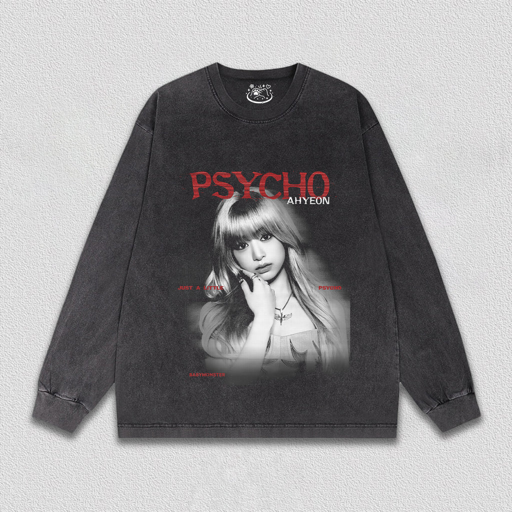 PSYCHO-BABYMONSTER AHYEON TEE