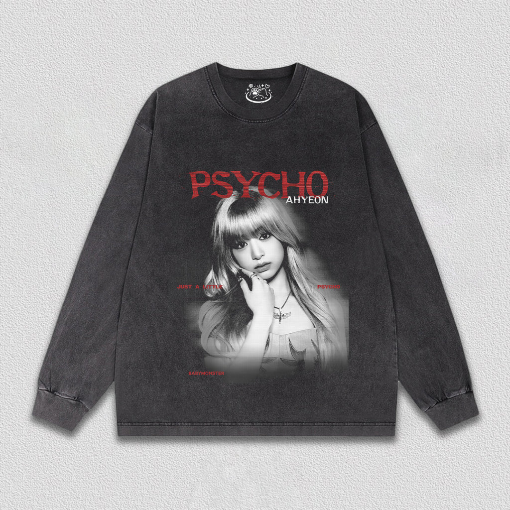 PSYCHO-BABYMONSTER AHYEON TEE