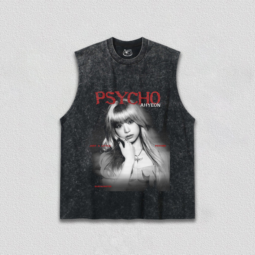 PSYCHO-BABYMONSTER AHYEON TEE