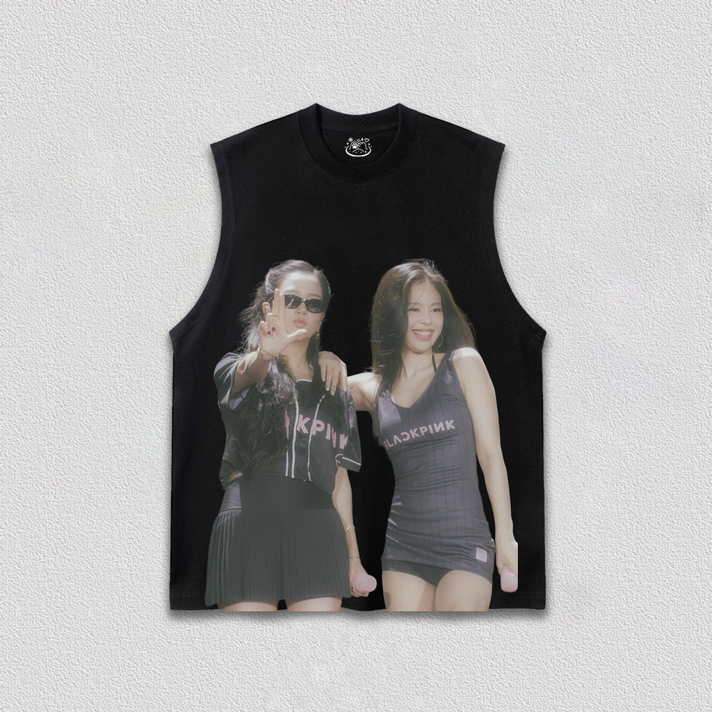 T-shirt Blackpink JENNIE &amp; Jisoo