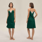 Lace Strapless Backless Satin Mini Dress