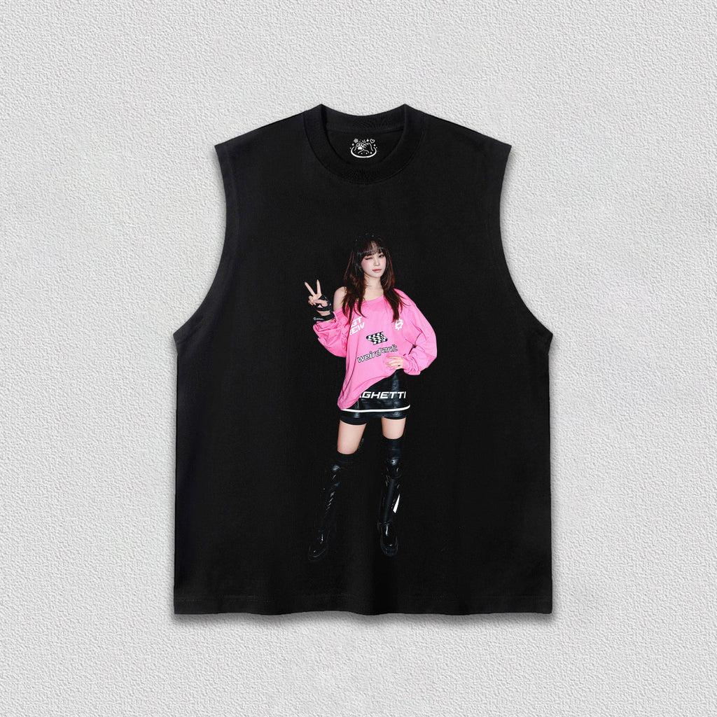 le sserafim Chaewon TEE