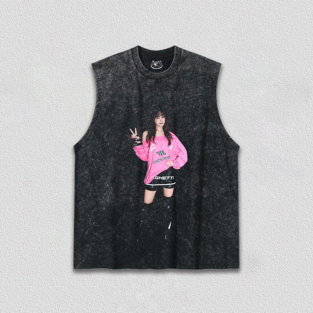 le sserafim Chaewon TEE