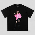 le sserafim Chaewon TEE