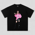 le sserafim Chaewon TEE