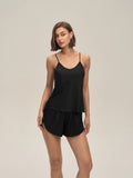 Satin Cami & Shorts Pajama Set