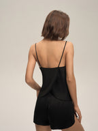 Off-Shoulder Camisole & Shorts Set