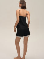 Lace-Trim Camisole & Shorts Set